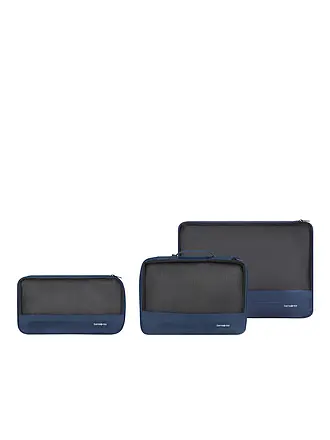 SAMSONITE | Accessoires de voyage, lot de 3 cubes de rangement TA REVOLUTION bleu nuit |